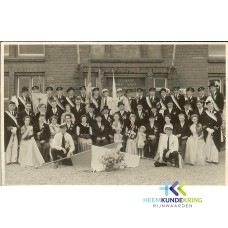 1956 Koning C.Ch. B. Ikink en Koningin H.M. Ikink Ewes Coll. H.Seising F00002818